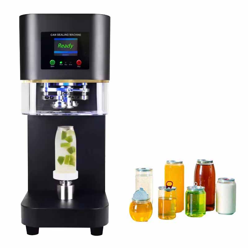 自動プラスチック缶シーラー機