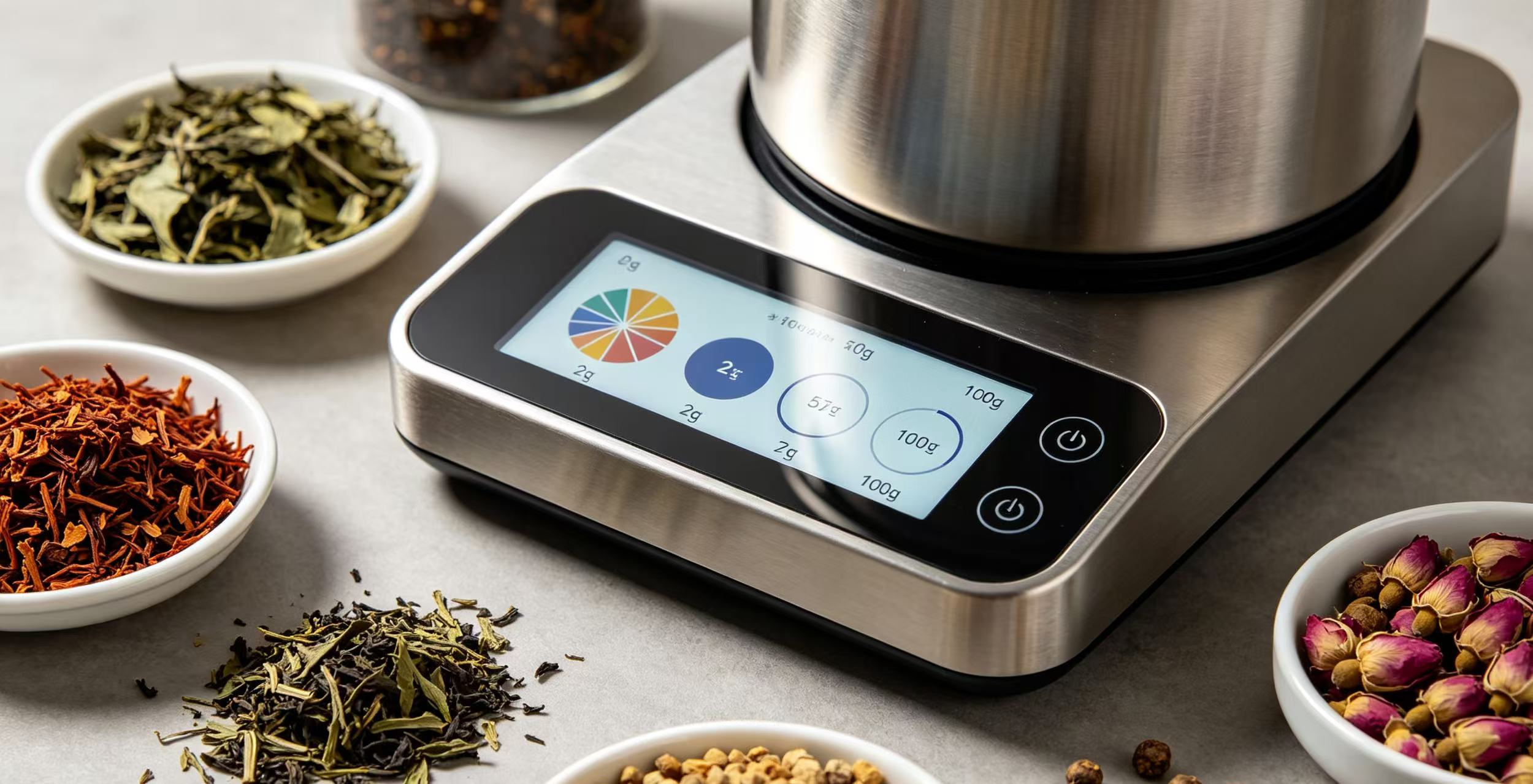 マルチスペック生産需要により、1 年保証付き 2g ～ 100g 茶計量機の人気が高まっています