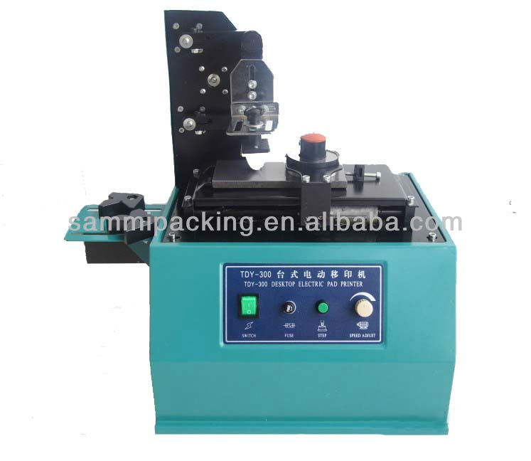 Desktop electric pad printer
