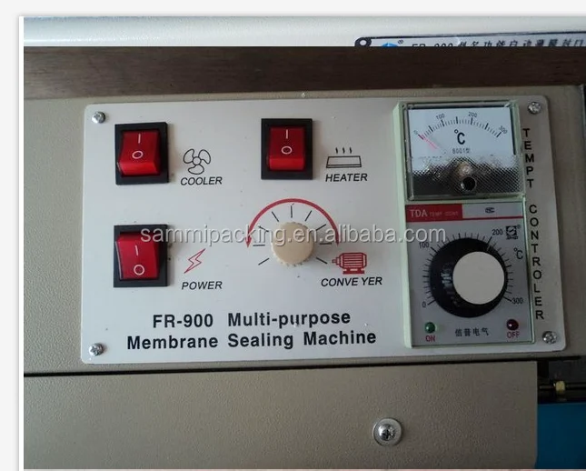 Continuous band sealing machine